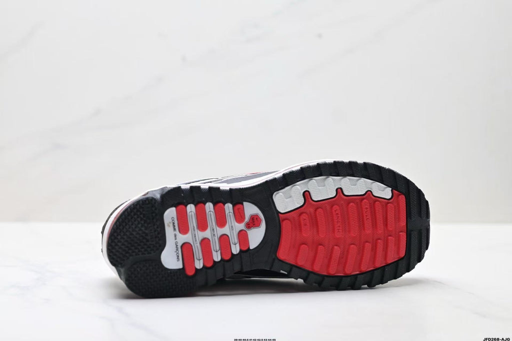 Nike Air Max 200 Sneakers in White Black Red - product image from the listing.