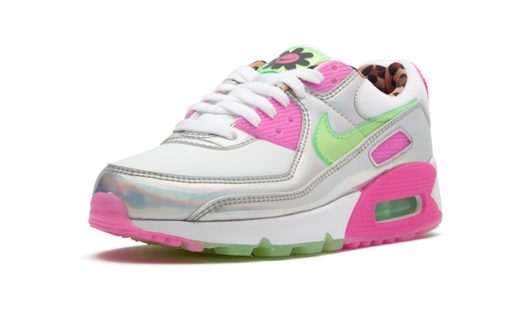 Women's AIR MAX 90 LX "Iridescent Leopard" CQ2559 100 - product image from the listing.