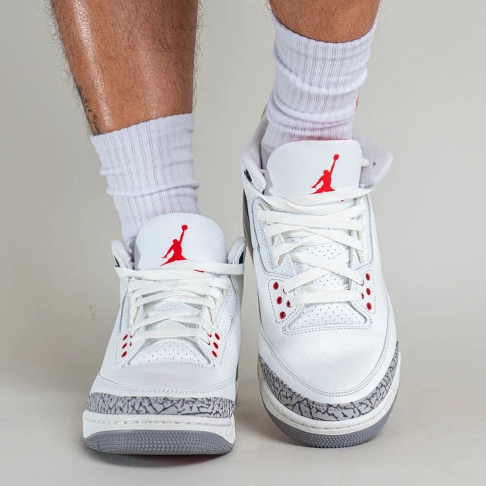 Air Jordan 3 White Cement Reimagined Sneakers DN3707-100 - product image from the listing.