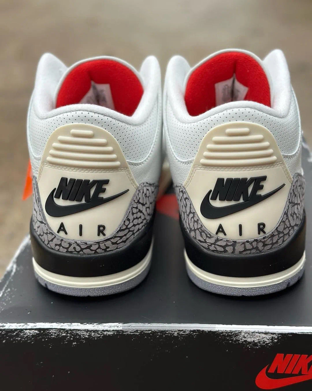 Air Jordan 3 White Cement Reimagined Sneakers DN3707-100 - product image from the listing.