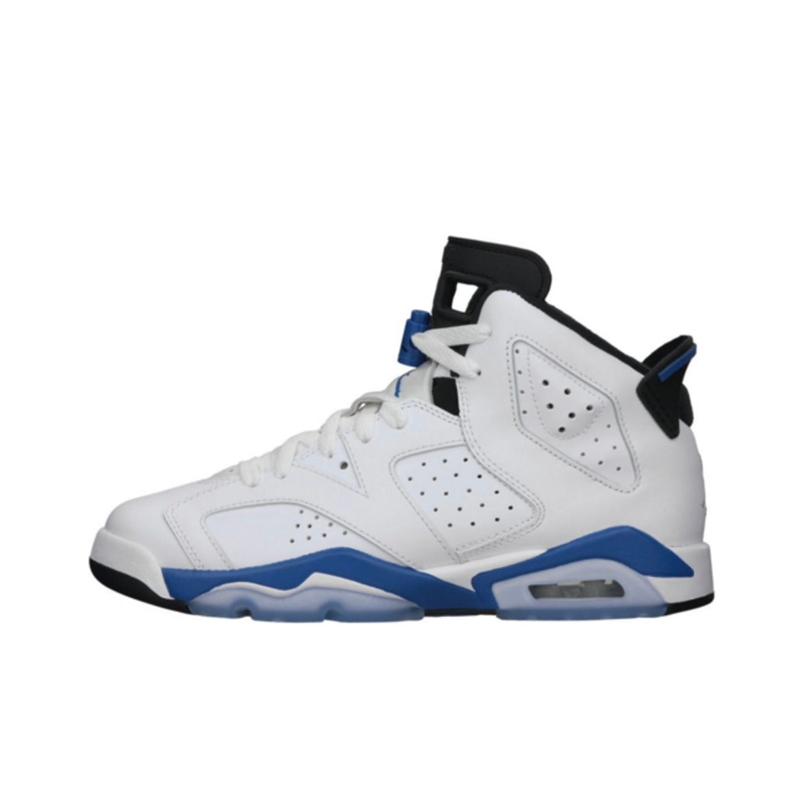 Air Jordan 6 Retro Sport Blue High-Top Sneakers - product image from the listing.