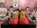 Nike Kobe 6 Protro Basketball Shoes in Red Green - product image from the listing.