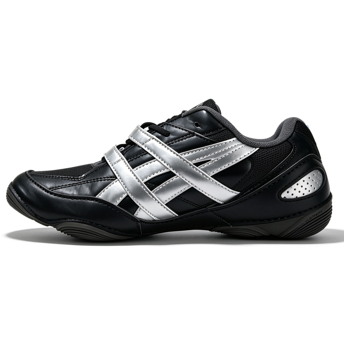 F5 Sneakers in Black and Silver - product image from the listing.