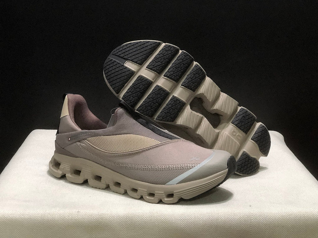 Light Grey and Beige On Cloud X 4 Coast Sneakers - product image from the listing.