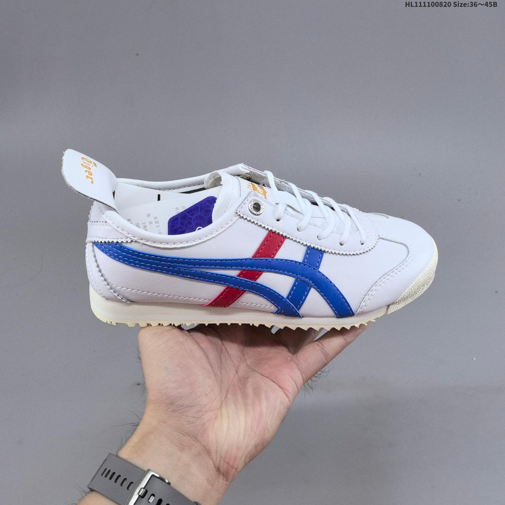 Onitsuka Tiger Mexico 66 SD Sneakers in White Leather 1183A872-112 - product image from the listing.