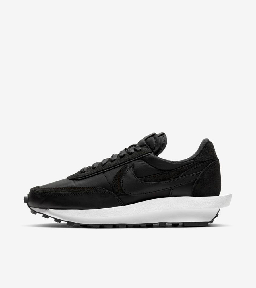 Nike x sacai LDV Waffle Black Nylon Trainers BV0073-002 - product image from the listing.