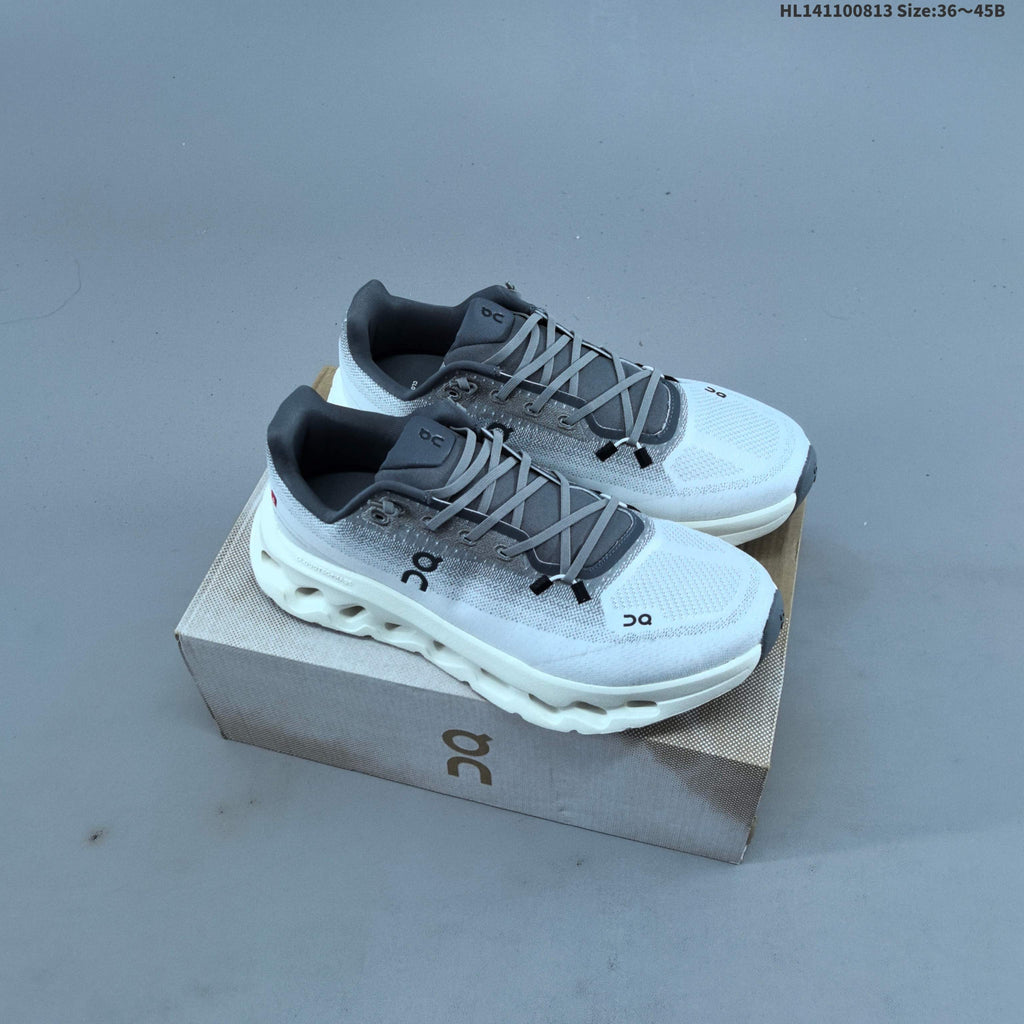 White and Grey On Cloudtilt Sneakers - product image from the listing.