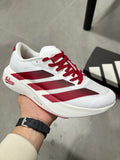 adidas Adizero Lightstrike Pro Running Shoes in White Red JQ4576 - product image from the listing.