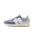 Blue Gray and Cream New Balance U327FH Sneakers - product image from the listing.