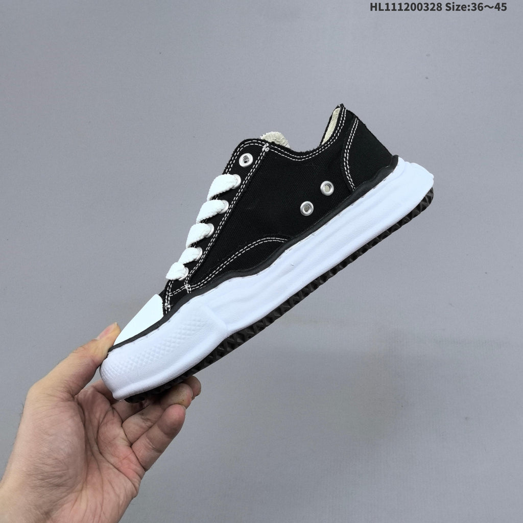 Maison MIHARA YASUHIRO Original Sole Canvas Low Trainers - product image from the listing.