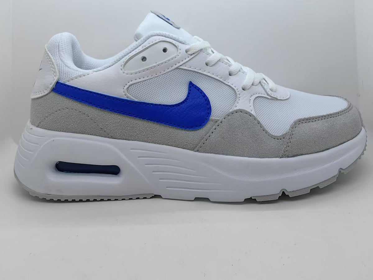 Nike Air Max SC Sneakers in White Grey Blue - product image from the listing.