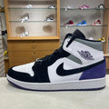 Jordan 1 Mid SE in Purple - product photo shown in the listing for this item.
