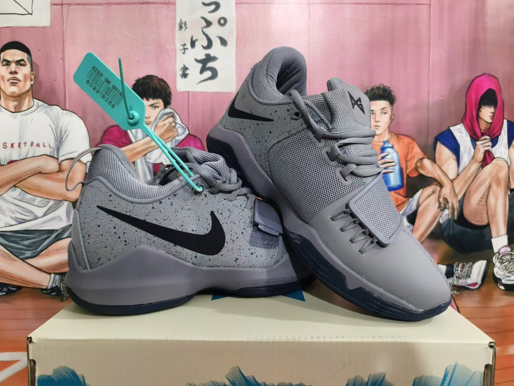 Midnight Blue Nike PG 1 Basketball Shoes - product image from the listing.