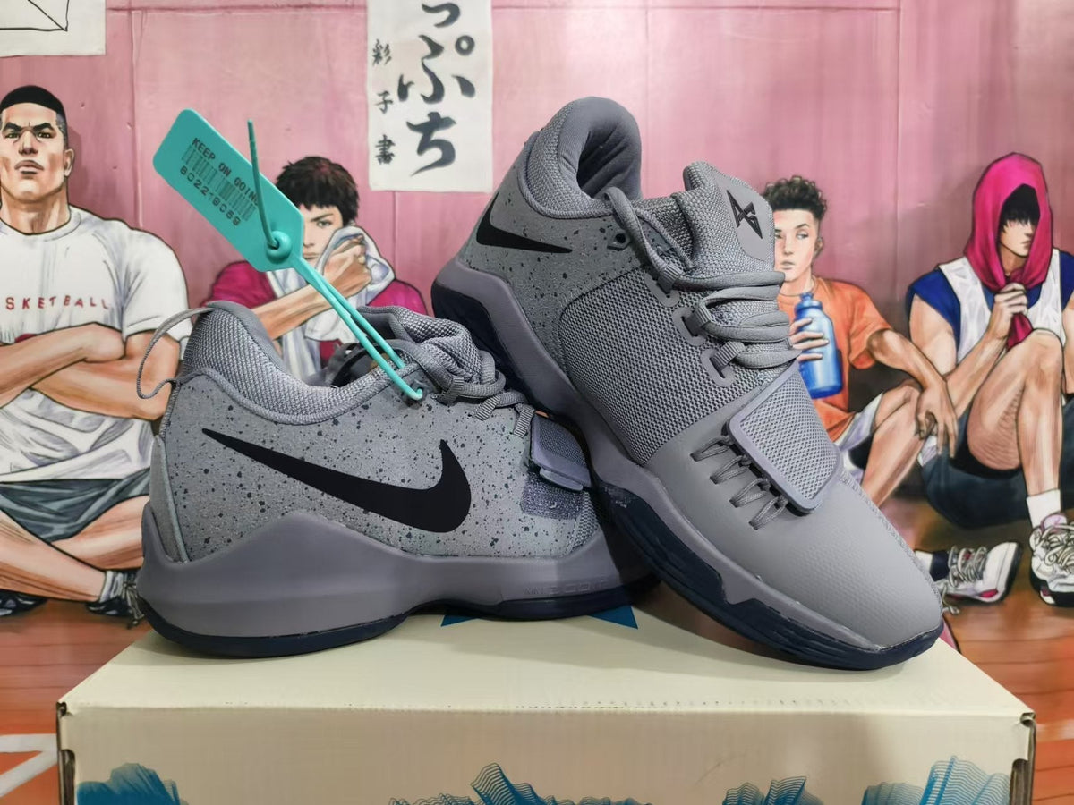 Midnight Blue Nike PG 1 Basketball Shoes - product image from the listing.