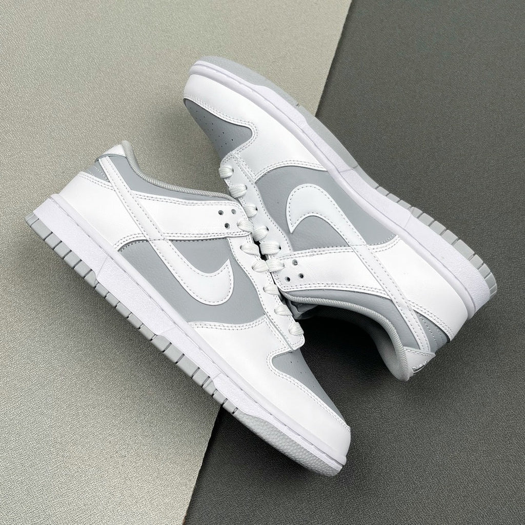 Nike Dunk Low Retro Trainers, Wolf Grey/White, DJ6188-003 - product image from the listing.