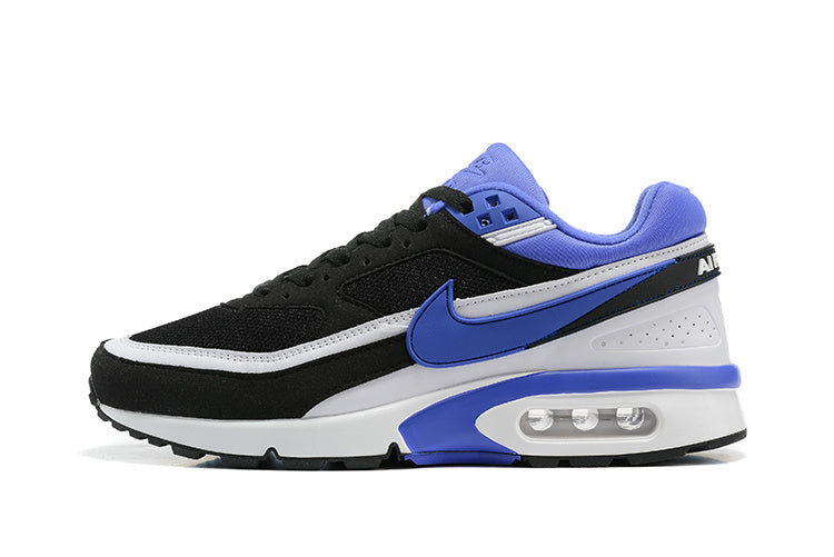 Nike Air Max BW Sneakers in Black White Blue - product image from the listing.