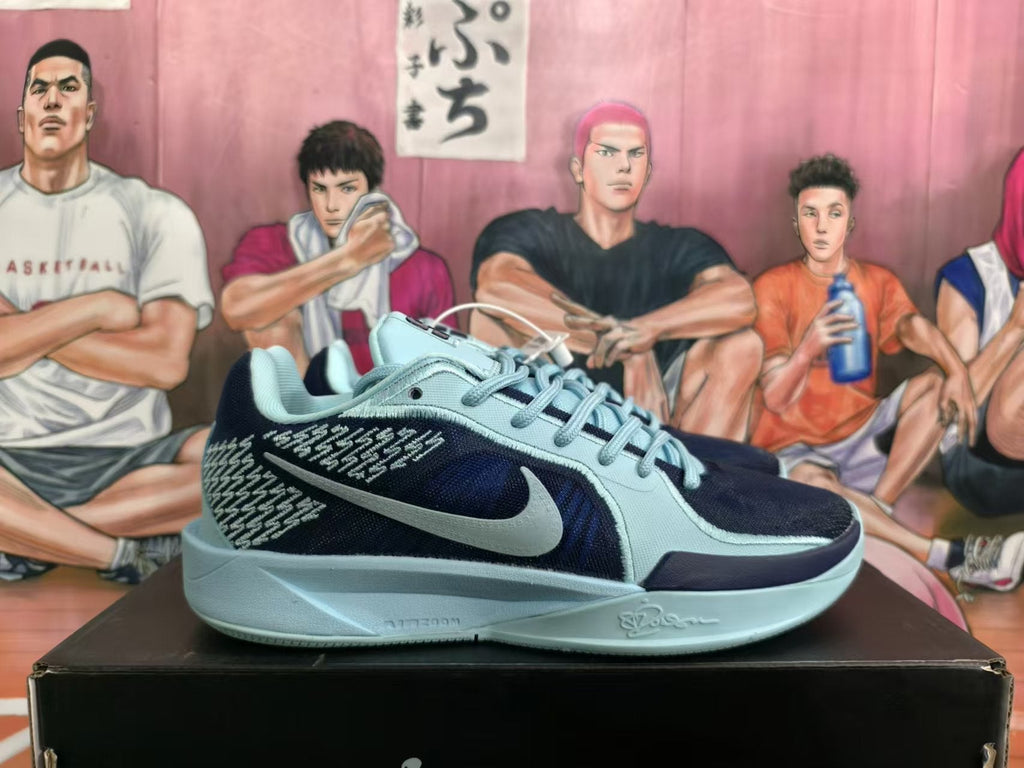 Nike Kobe 5 Protro Basketball Shoes in Blue Black - product image from the listing.