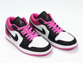 Jordan 1 Low Raspberry Sneakers in Pink Black White CK3022-005 - product image from the listing.
