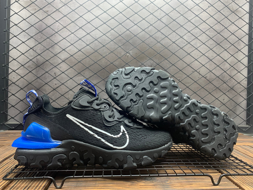 Nike React Vision Sneakers in Black, in Blue and White - product image from the listing.