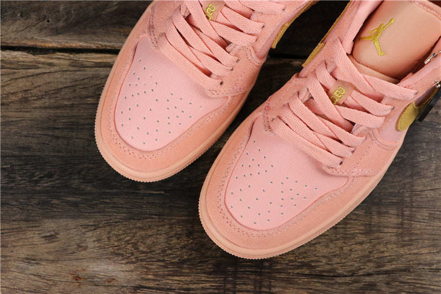 Coral Pink CJ9216-676 Sneakers - Nike Air Force 1 Low - product image from the listing.