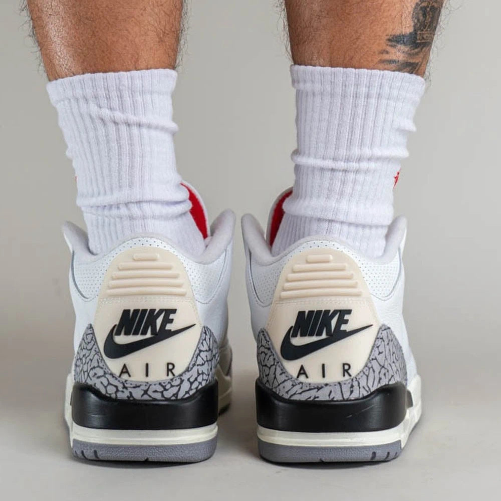 Air Jordan 3 White Cement Reimagined Sneakers DN3707-100 - product image from the listing.