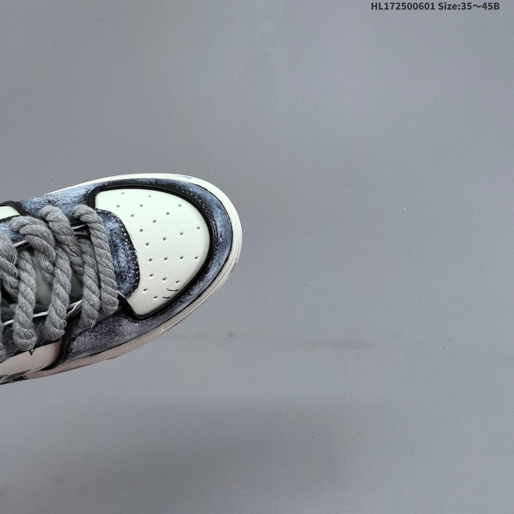 MLB Chunky Liner Low-Top Sneakers, in Black and White - product image from the listing.