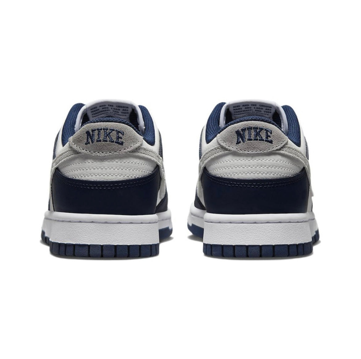 Nike Dunk Low Sneakers in Midnight Navy FD9749-400 - product image from the listing.