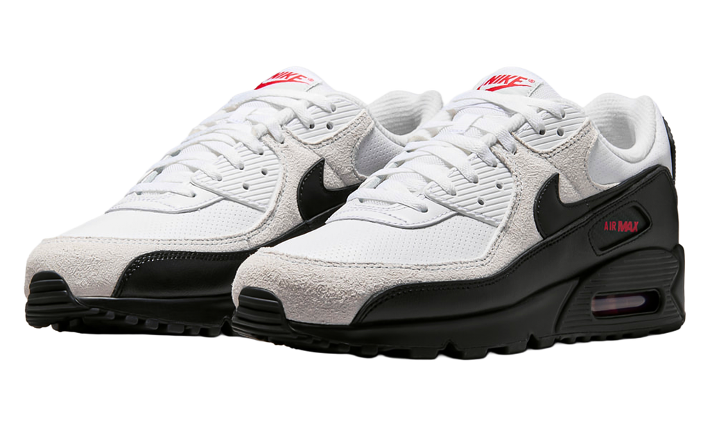 "Perforated Leather White Black" Air Max 90 IV2867 100 - product image from the listing.