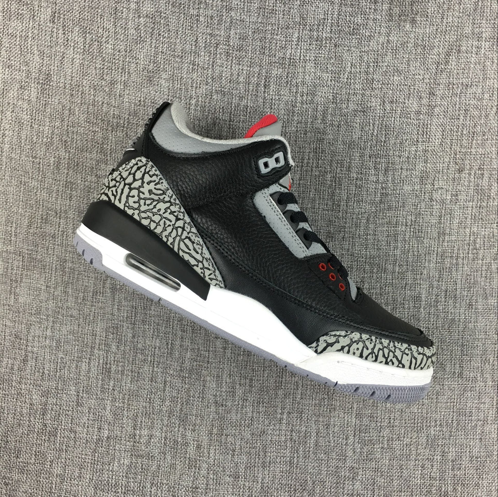 Black Cement Sneakers - Air Jordan 3 Retro - product image from the listing.