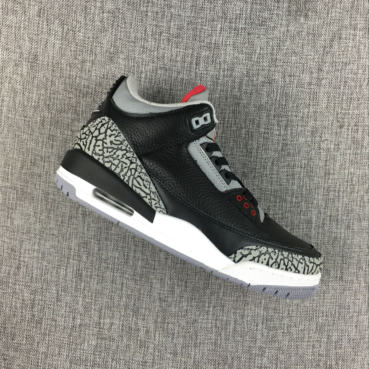 Black Cement Sneakers - Air Jordan 3 Retro - product image from the listing.