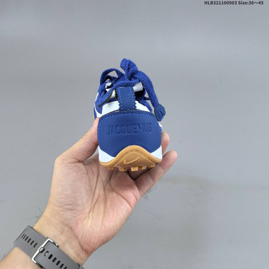 Blue Jacquemus x Nike Jacumoon Low-Top Sneakers - product image from the listing.