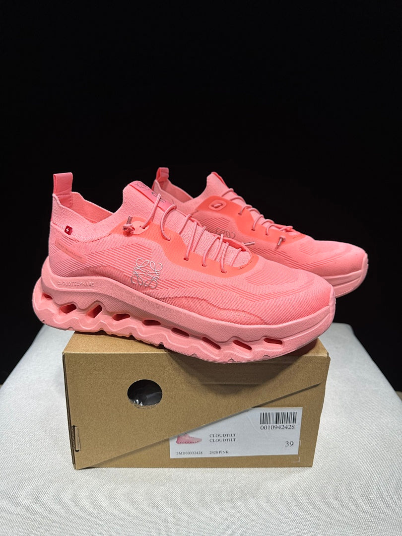 On Clouditilt Running Sneakers in Pink - product image from the listing.