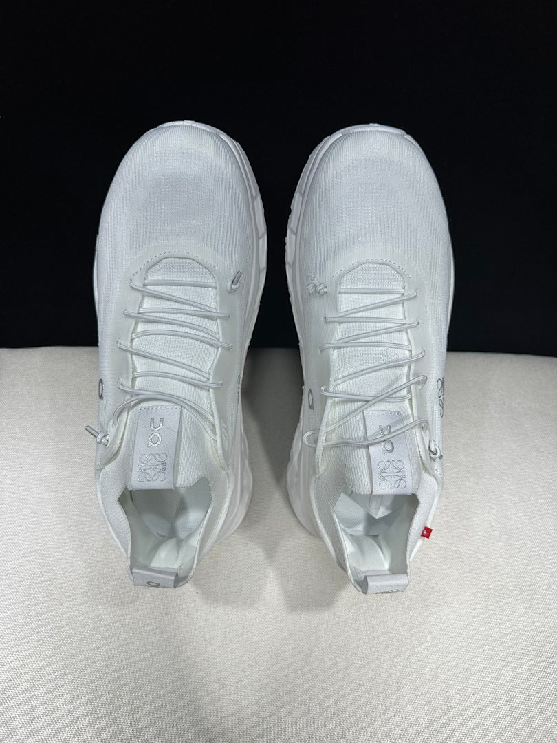 On x Loewe Cloudtilt Sneakers in White - product image from the listing.