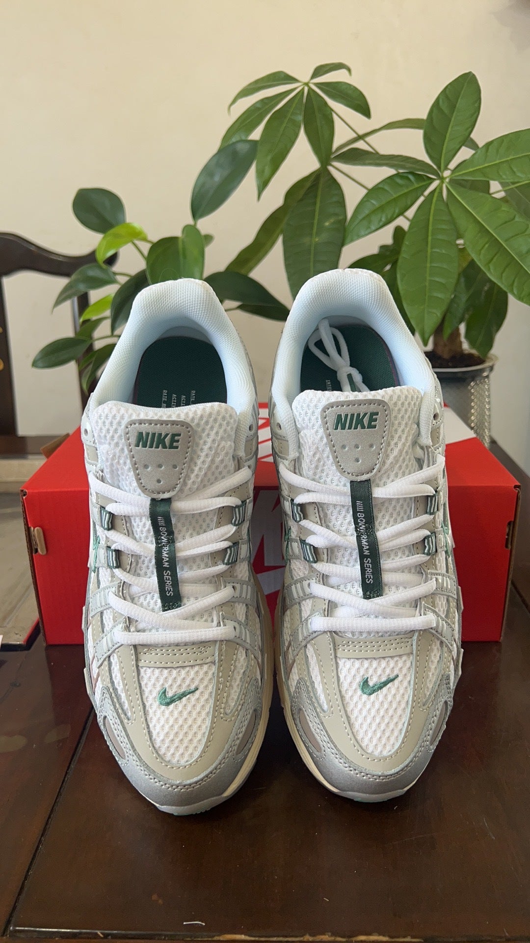 Nike P-6000 Sneakers in White Grey Teal HF4308-072 - product image from the listing.