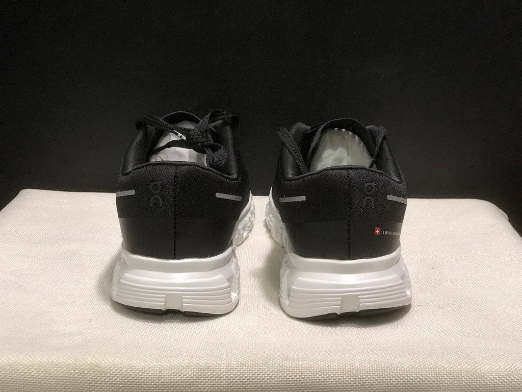 On Cloud 6 Push Sneakers, in Black and White - product image from the listing.