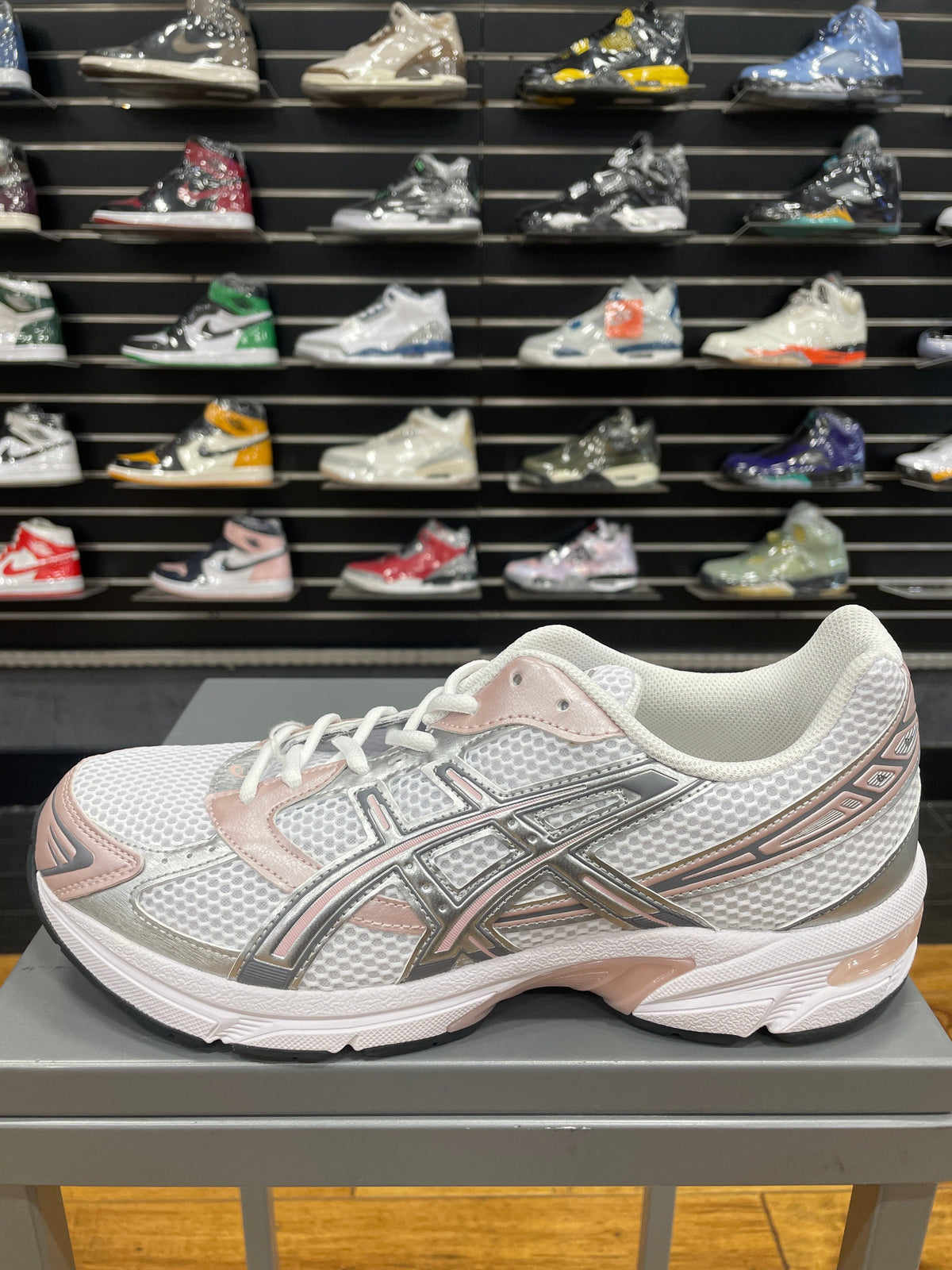 Women's ASICS Gel-1130 White Neutral Pink - product image from the listing.