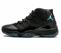 Air Jordan 11 Gamma Blue Sneakers Black 378037-006 - product image from the listing.
