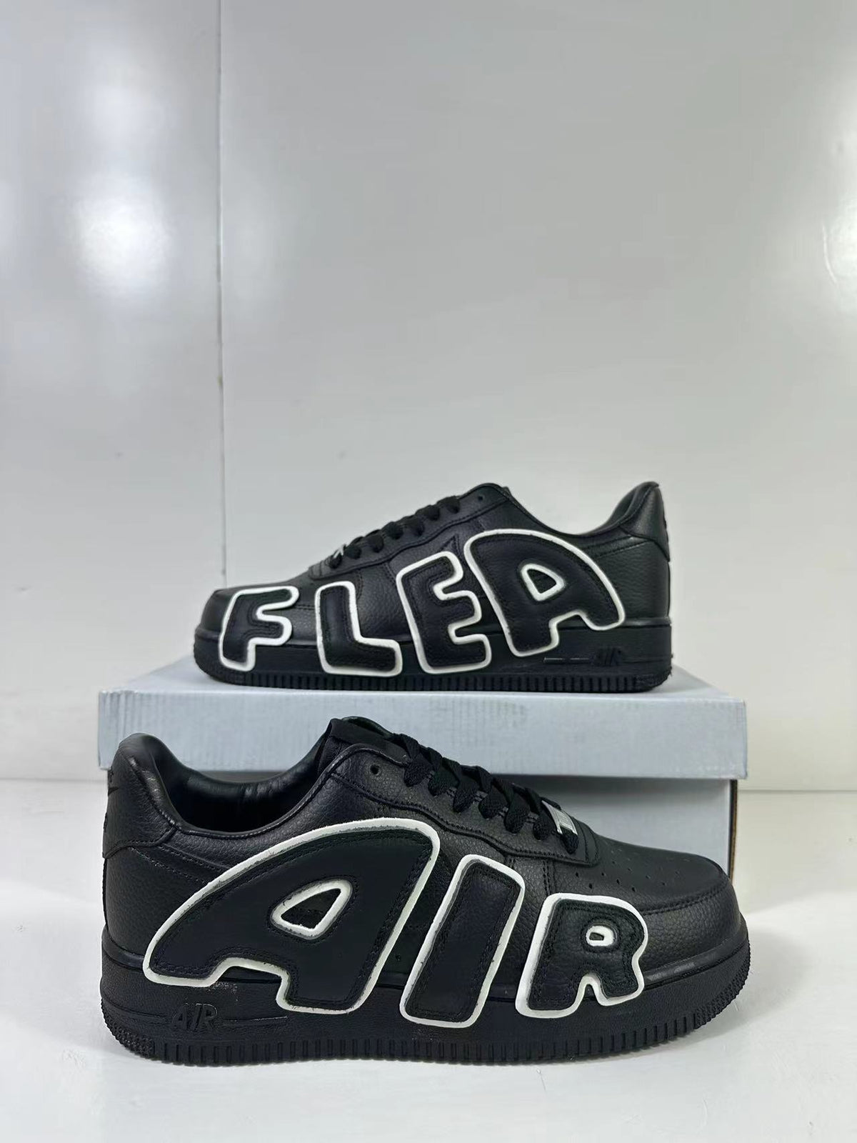 Nike Air Force 1 Low CPFM in Black White DC4457-001 - product image from the listing.