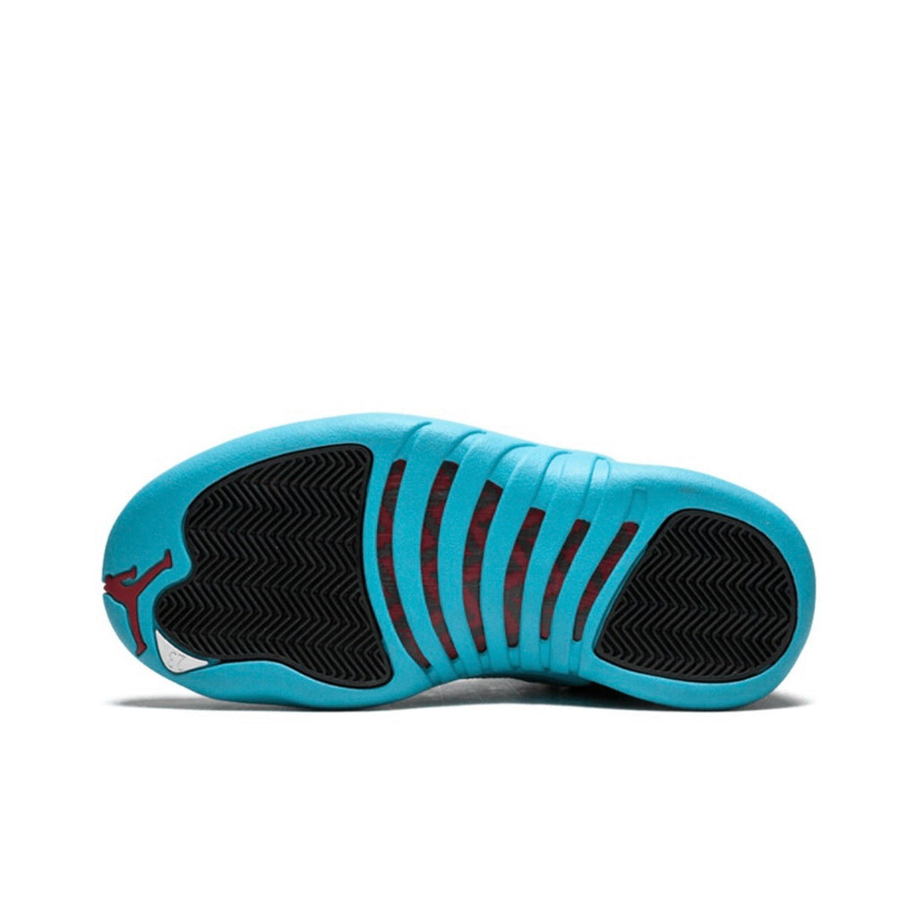 Air Jordan 12 Retro Gamma High-Top Sneakers in Blue 130690-027 - product image from the listing.