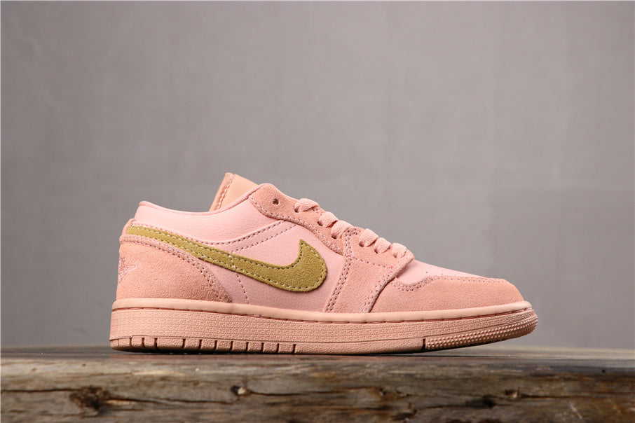 Coral Pink CJ9216-676 Sneakers - Nike Air Force 1 Low - product image from the listing.