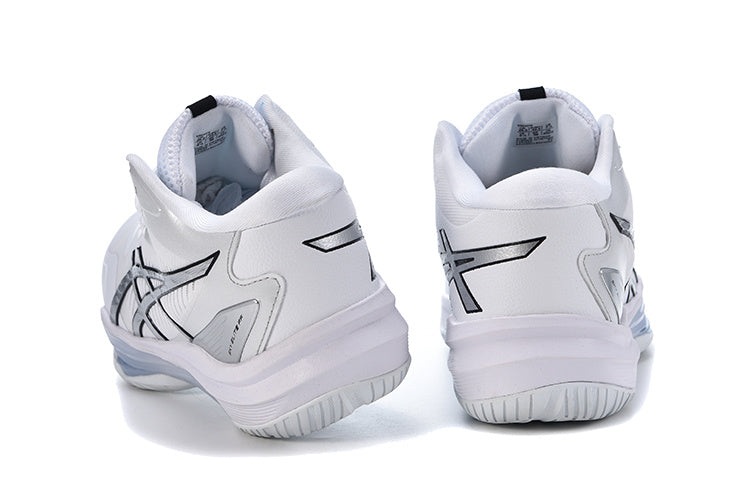 ASICS Sky Elite FF MT 3 White Silver Volleyball Footwear - product image from the listing.