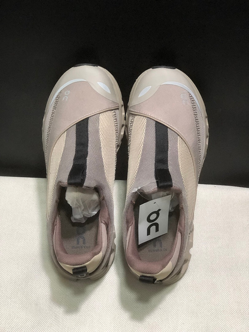 Light Grey and Beige On Cloud X 4 Coast Sneakers - product image from the listing.