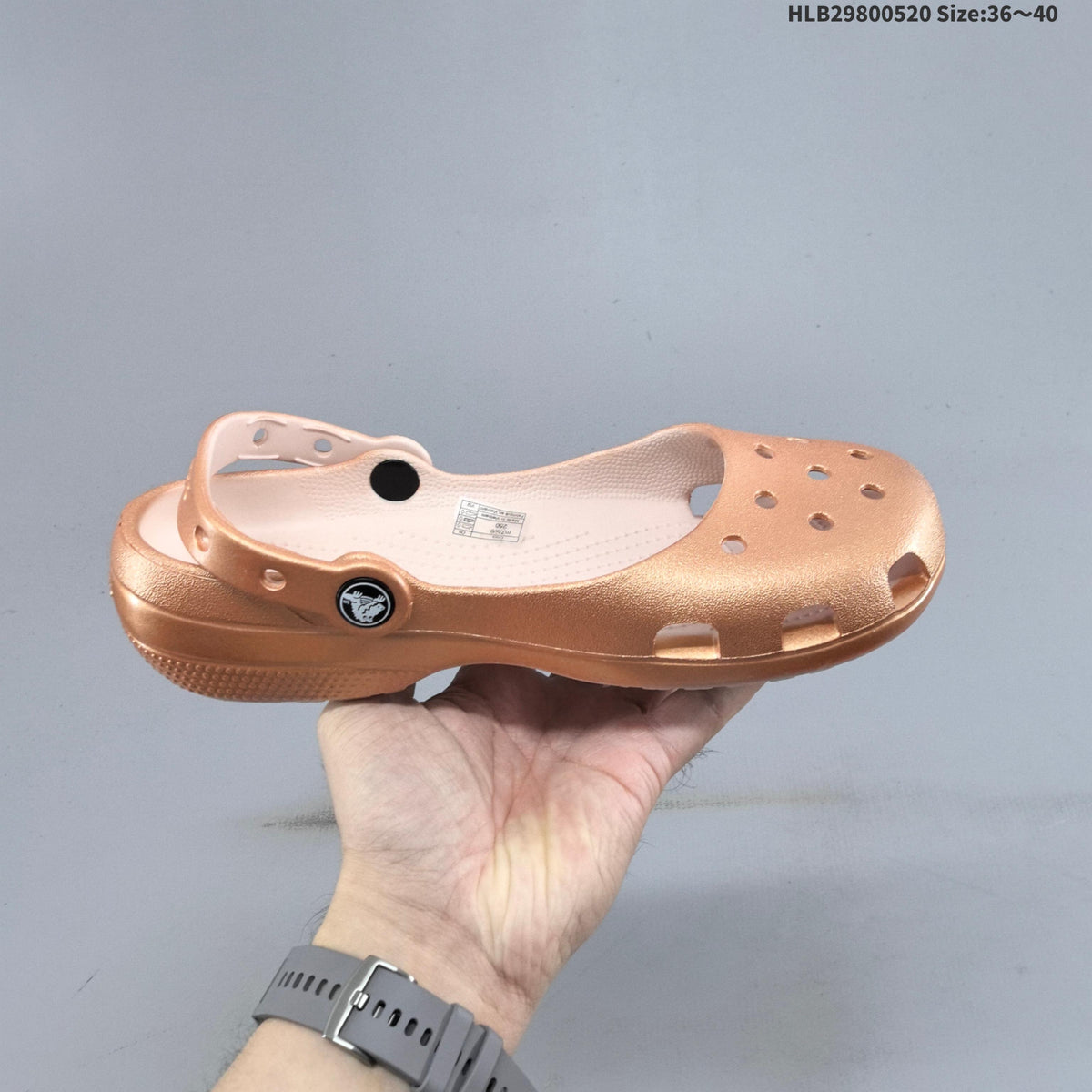 Classic Ballet Clog in Metallic Colors by Crocs - product image from the listing.