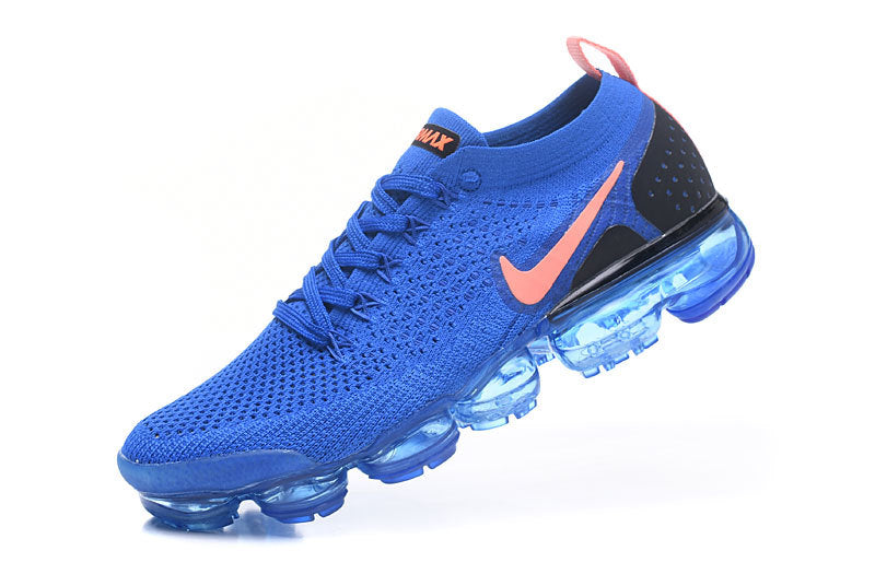 Nike Air VaporMax Flyknit 2 Sneakers in Royal Blue 942842-506 - product image from the listing.