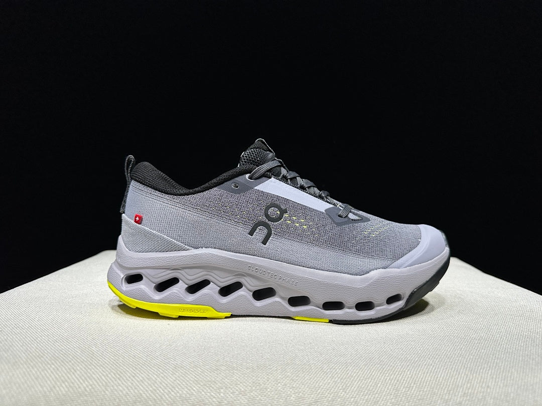 On Cloudsurfer Trail 2 Trail Running Shoes, Carbon in Grey - product image from the listing.