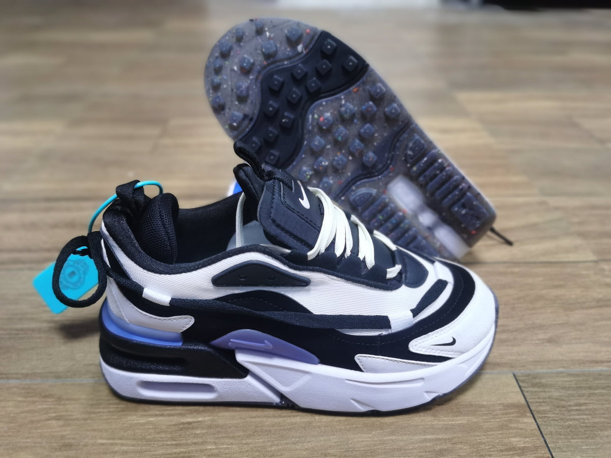 Nike Air Max Furyosa Sneakers in White Black - product image from the listing.