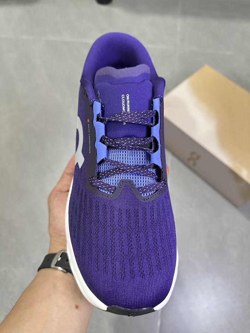 On Running Cloudmonster 2 Sneakers, in Purple and Blue - product image from the listing.