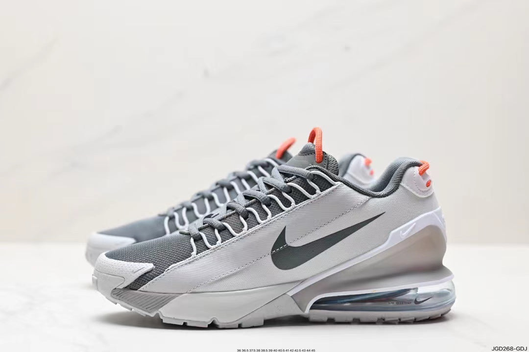 Nike Air Max 270 GDJ Sneakers in White, in Gray and Orange - product image from the listing.