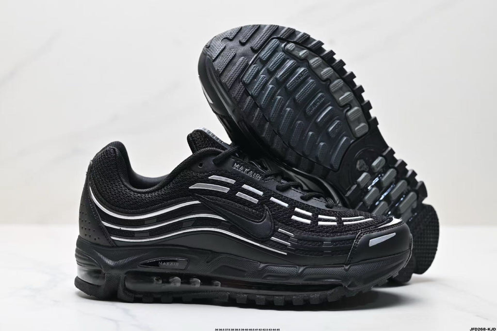 Nike Air Max Plus Sneakers in Black Silver - product image from the listing.