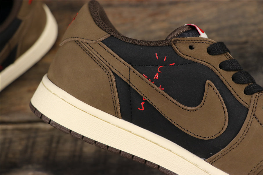 Air Jordan 1 Low OG TS SP Reverse Mocha CQ4277-001 - product image from the listing.